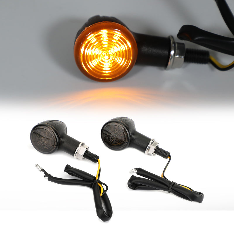 Universal Small Bullet Moto Turn Signal Blinker Indicator Lights
