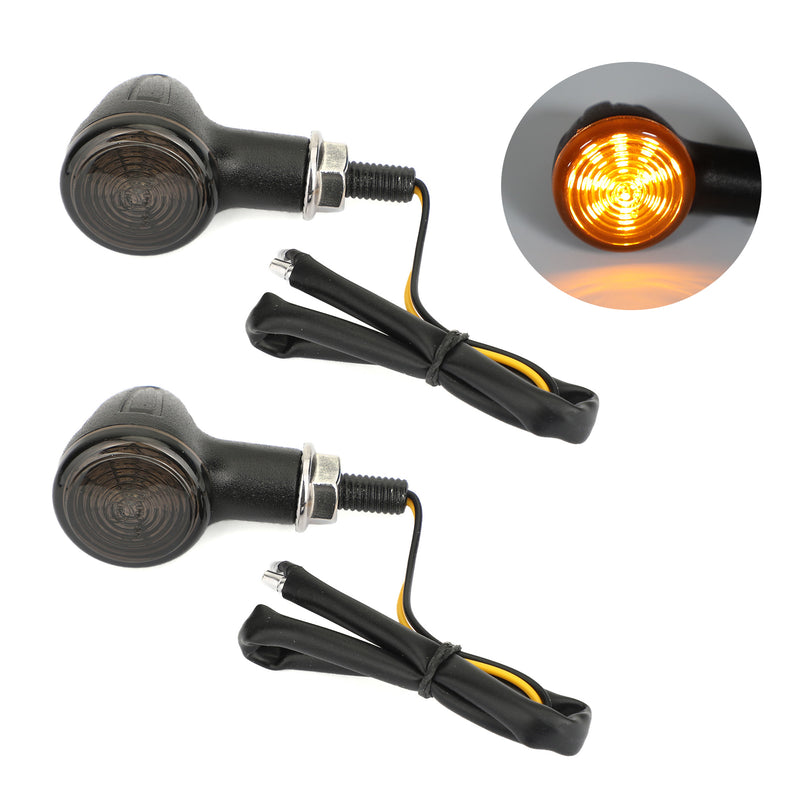 Universal Small Bullet Moto Turn Signal Blinker Indicator Lights