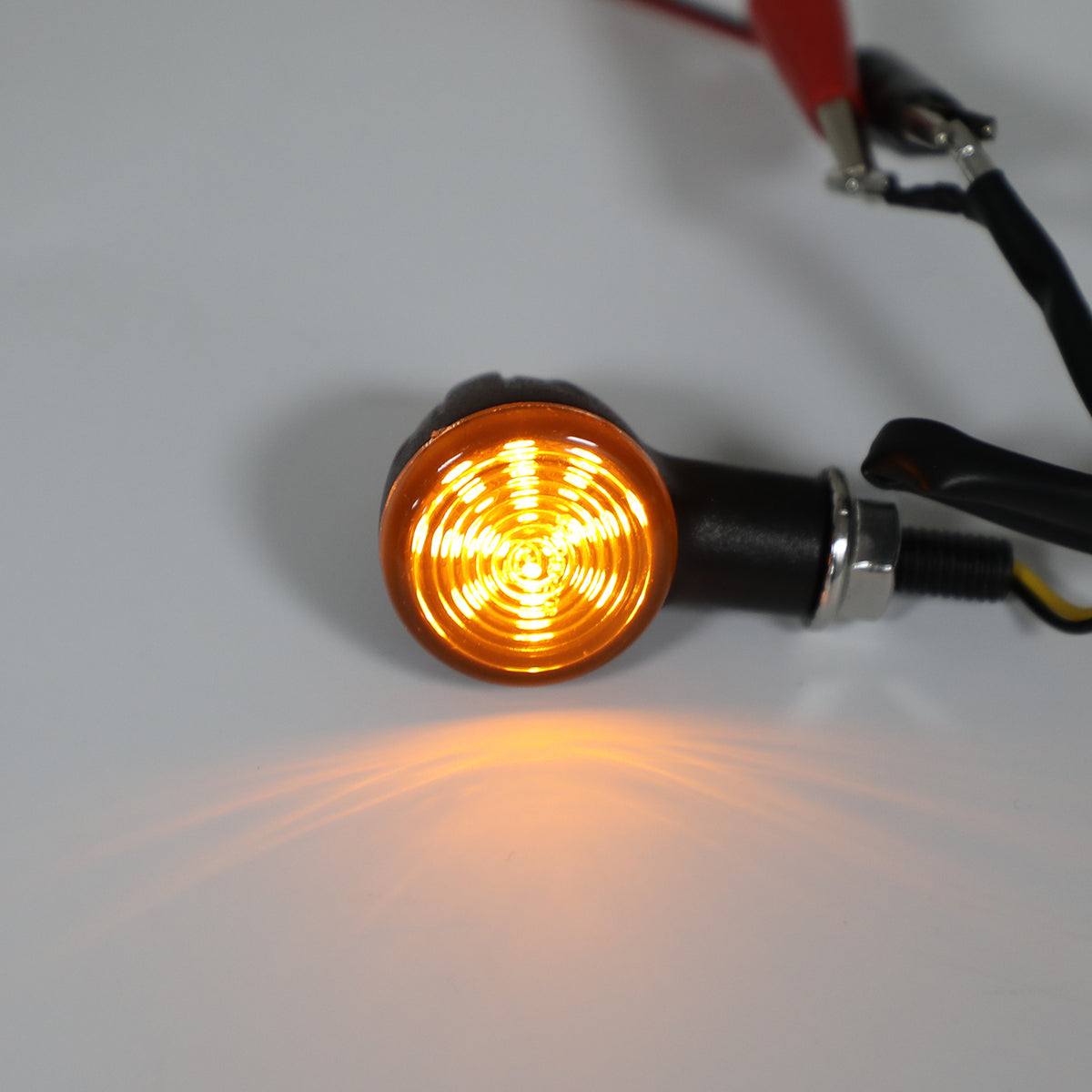 Universal Small Bullet Moto Turn Signal Blinker Indicator Lights