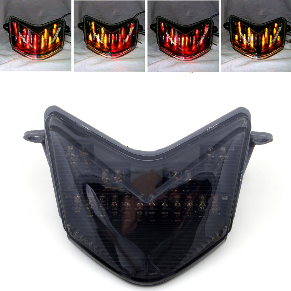 2006-2007 Kawasaki ZX-10R 2005-2006 ZX-6R 636 Z 750S Smoke Motorcycle LED TailLight