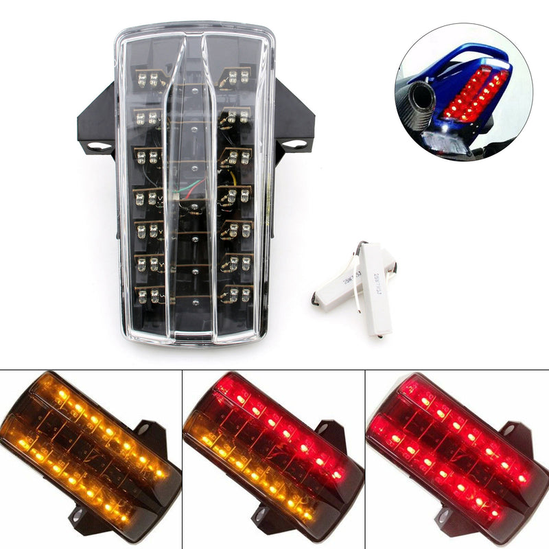 2003-2013 Suzuki SV650/SV1000 Clear Integrated LED TailLight Turn Signals