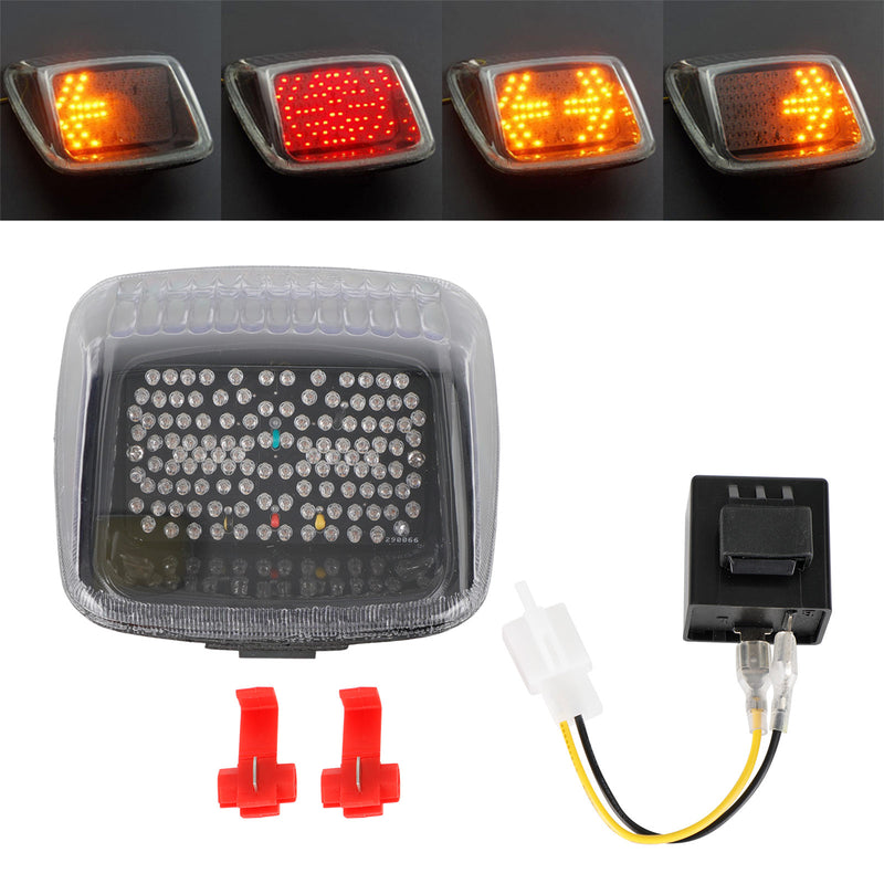 2002-2011 V-ROD Night Rod Street Rod Clear Taillight + Turn Signals