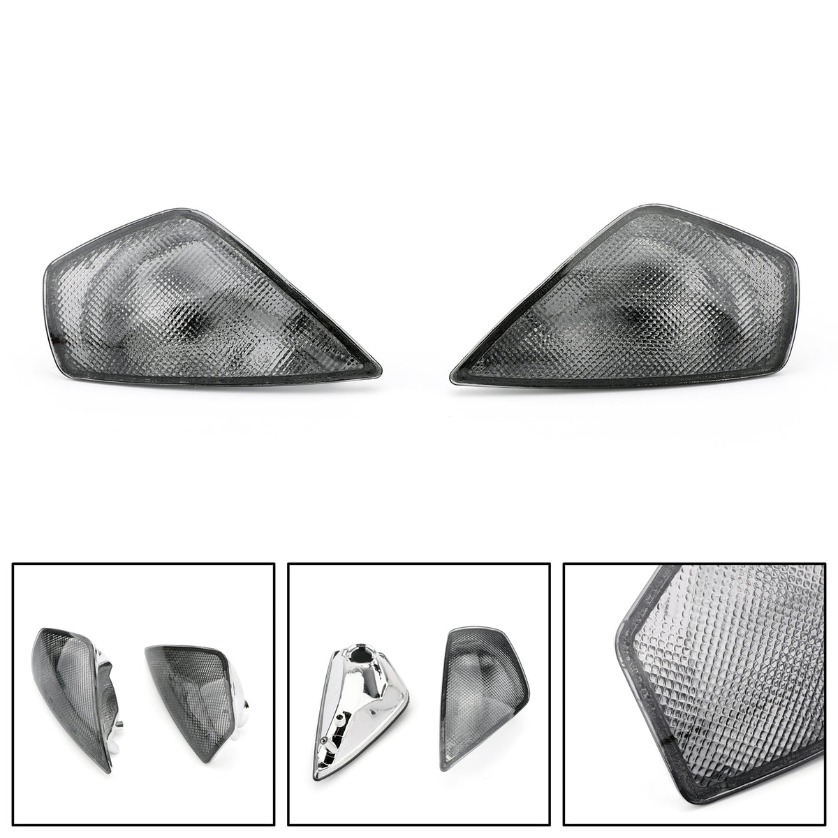 Ducati 749 999 2002-2006 Smoke Front Turn Signals Lens