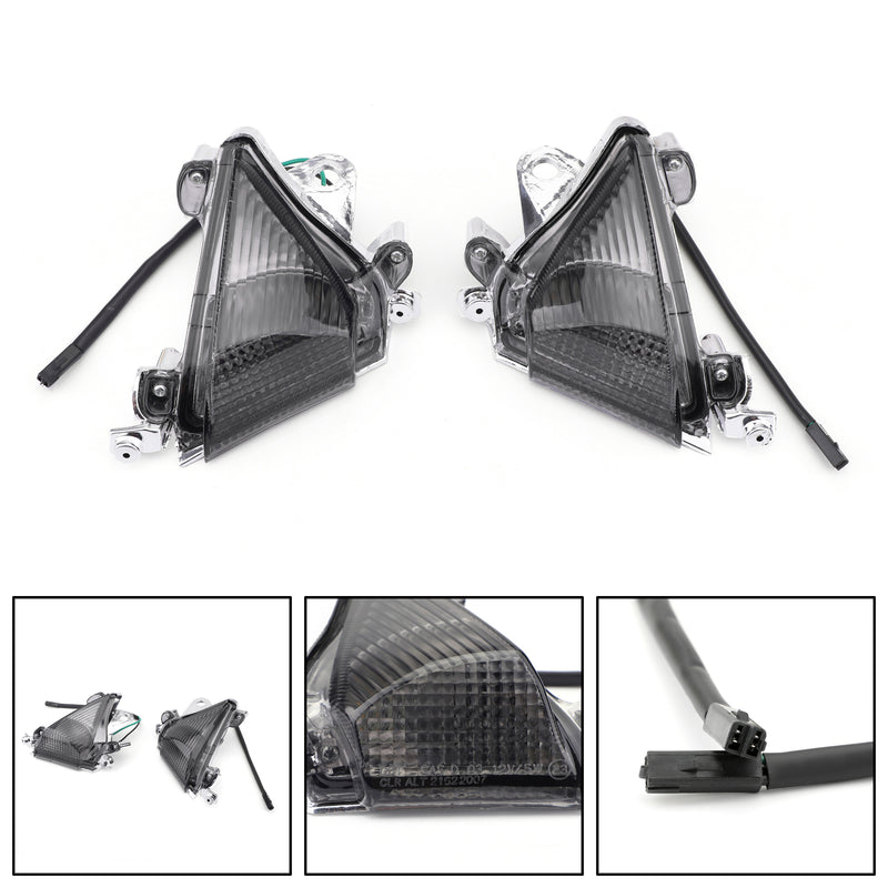 Kawasaki ZX10R 2004-2005 Smoke Front Turn Signals Lens