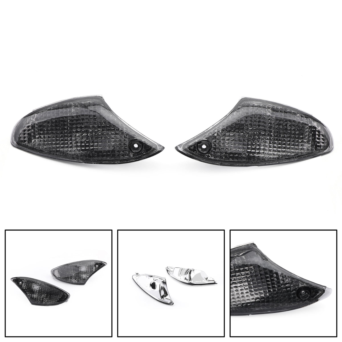 BMW K1200S BMW K1300S Smoke Front Turn Signals Lens