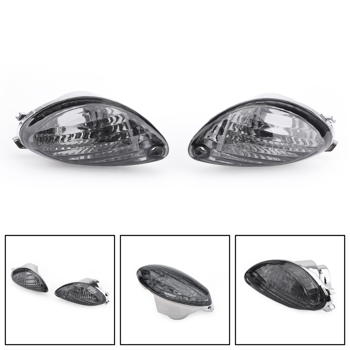 Suzuki Hayabusa GSXR1300 2008-2020 Smoke Rear Turn Signals Lens