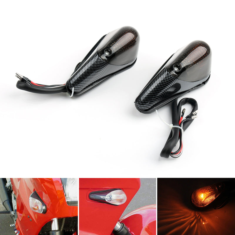 Kawasaki Ninja EX 250 1988-2007 Smoke Front Turn Signals