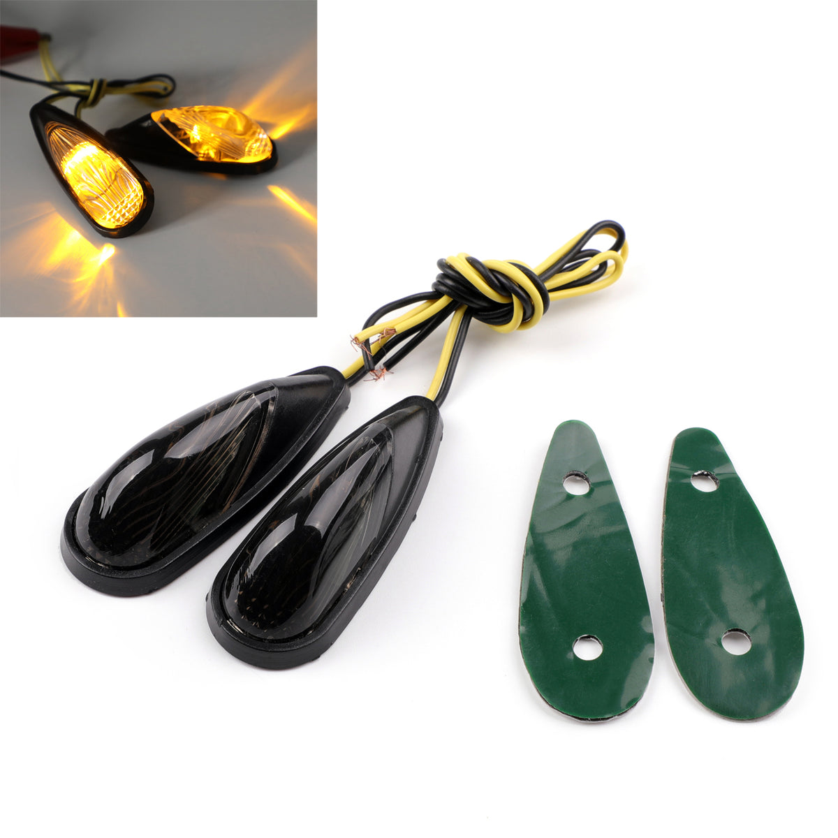 Kawasaki Ninja 250 500 ZX6 Honda CBR 600 954 1000 RR S Turn Signals