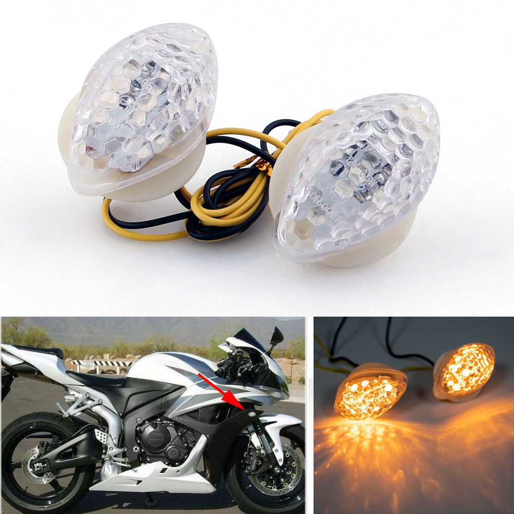 Honda CBR 600 1000RR 2004-2013 CBR954 2002-2003 CBR929 F4 W LED Turn Signals