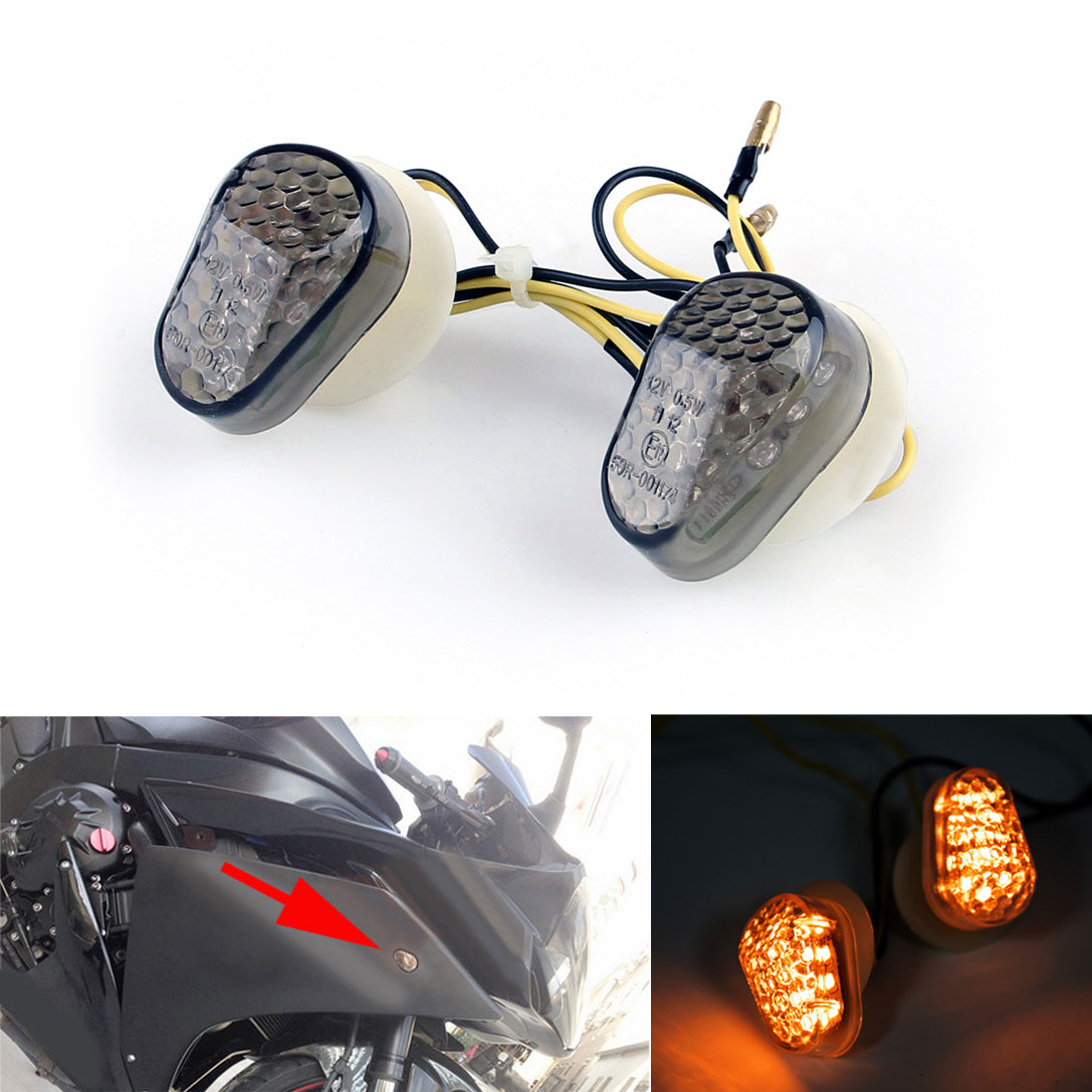 Yamaha YZF R1 R6 R6S R3 FZ1S FZ6S FZ6R XJ6 MT-03 FZ8 FZ10 LED Turn Signals