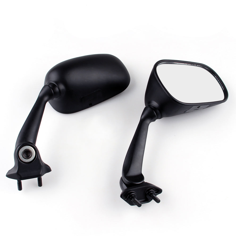 Yamaha YZF R6 2008-2010 Black Racing Mirror Mirrors