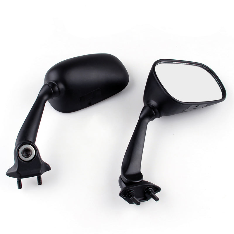 Yamaha YZF R6 2008-2010 Black Racing Mirror Mirrors