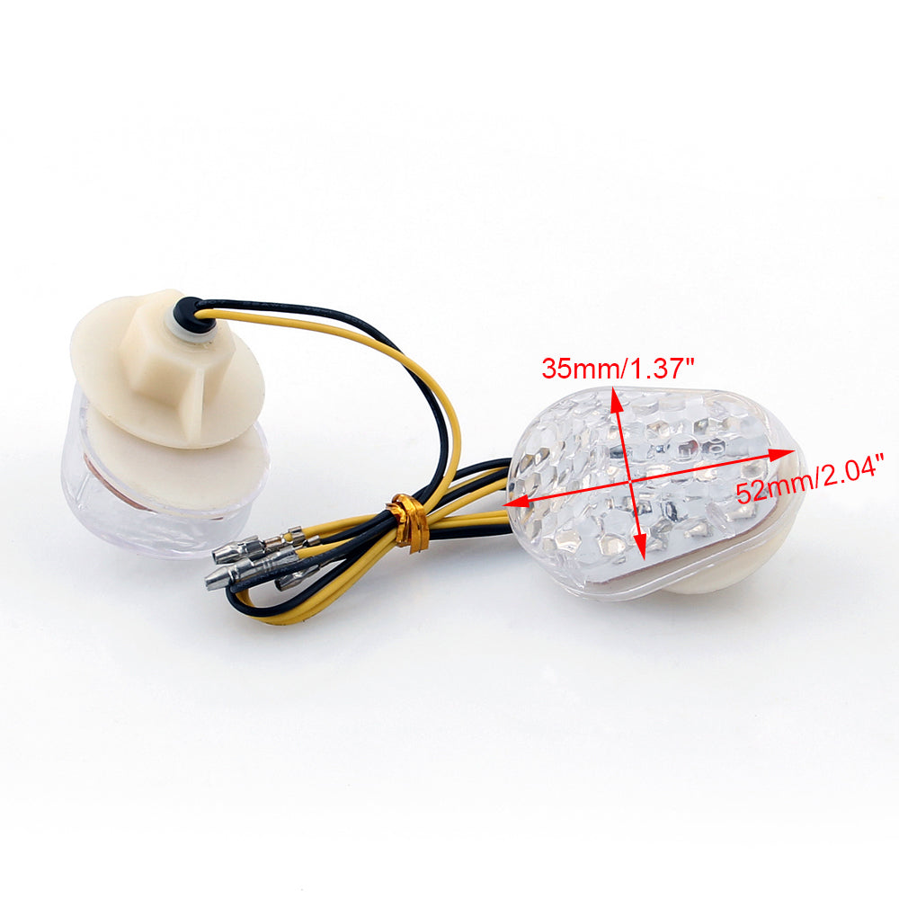 Kawasaki ZX6R 1998-2013 ZX10R 2004-2013 ZX 7R 9R 12R ZZR600 W LED Turn Signals