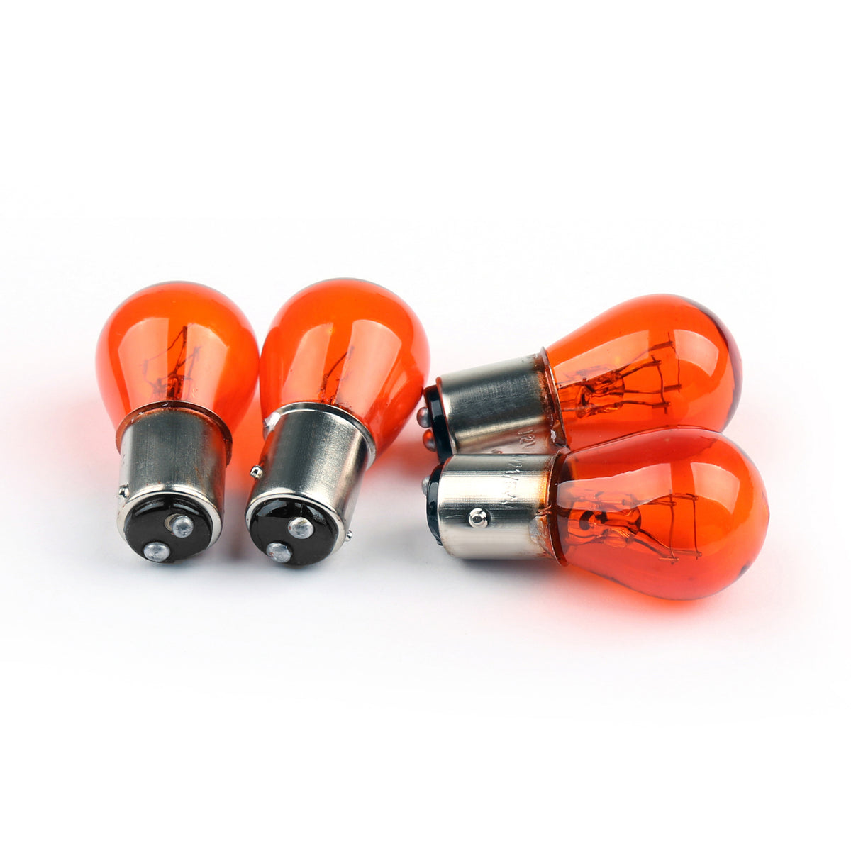 Bulbs For Harley Road King Touring Glide 1986-2007 4x Smoke Turn Signal Lens