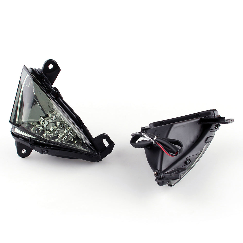 Kawasaki Z750 Z1000 2007-2009 Smoke Front LED Turn Signals Blinker Indicator