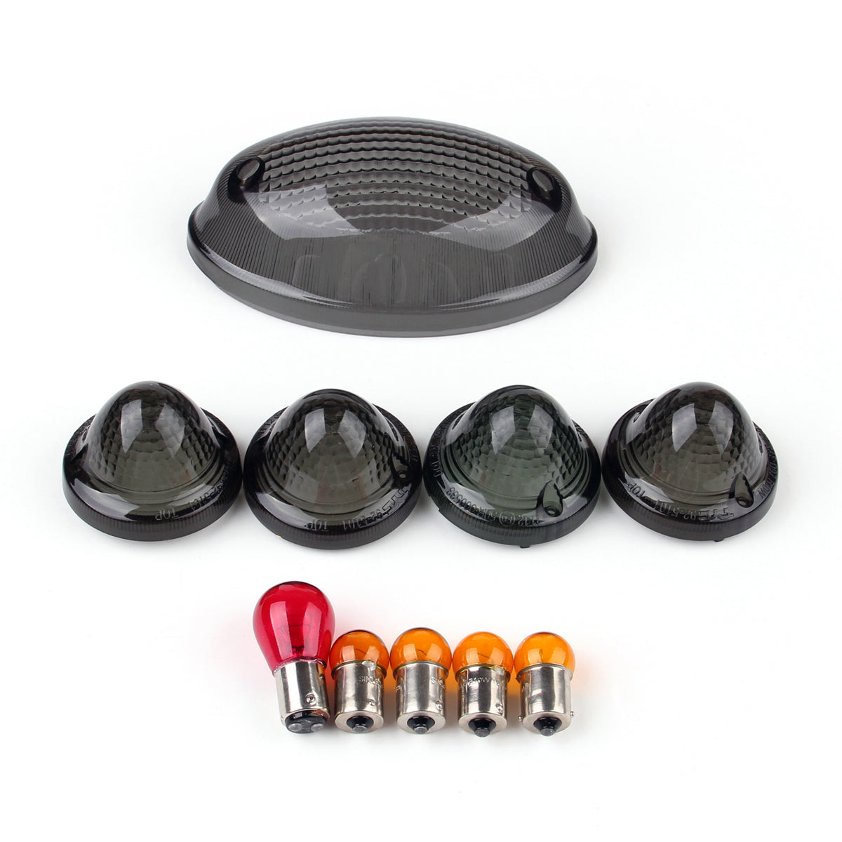 Bonneville SE T100 Smoke TailLight Turn Signals Cover Bulbs