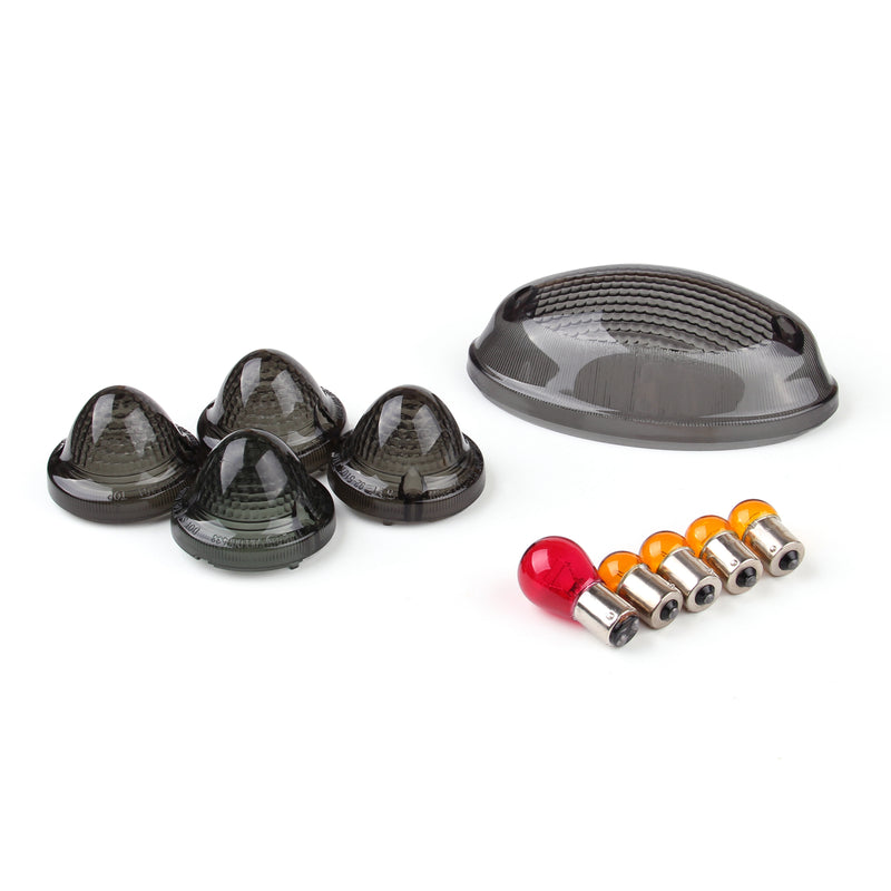 Bonneville SE T100 Smoke TailLight Turn Signals Cover Bulbs