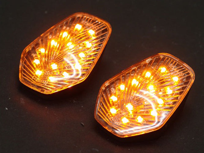 Suzuki GSXR 600 GSXR750 GSX-R1000 Flush Mount Smoke Turn Signals