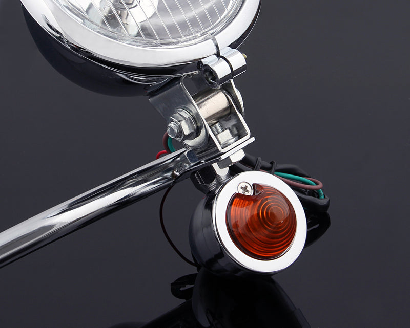 Honda Yamaha Suzuki Kawasaki Driving Passing Turn Signal Spot Light Bar