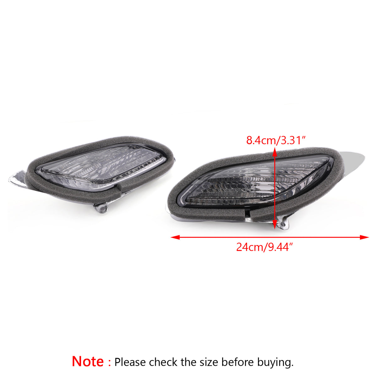 Honda ST1300 2002-2018 Smoke Front Turn Signals Lens