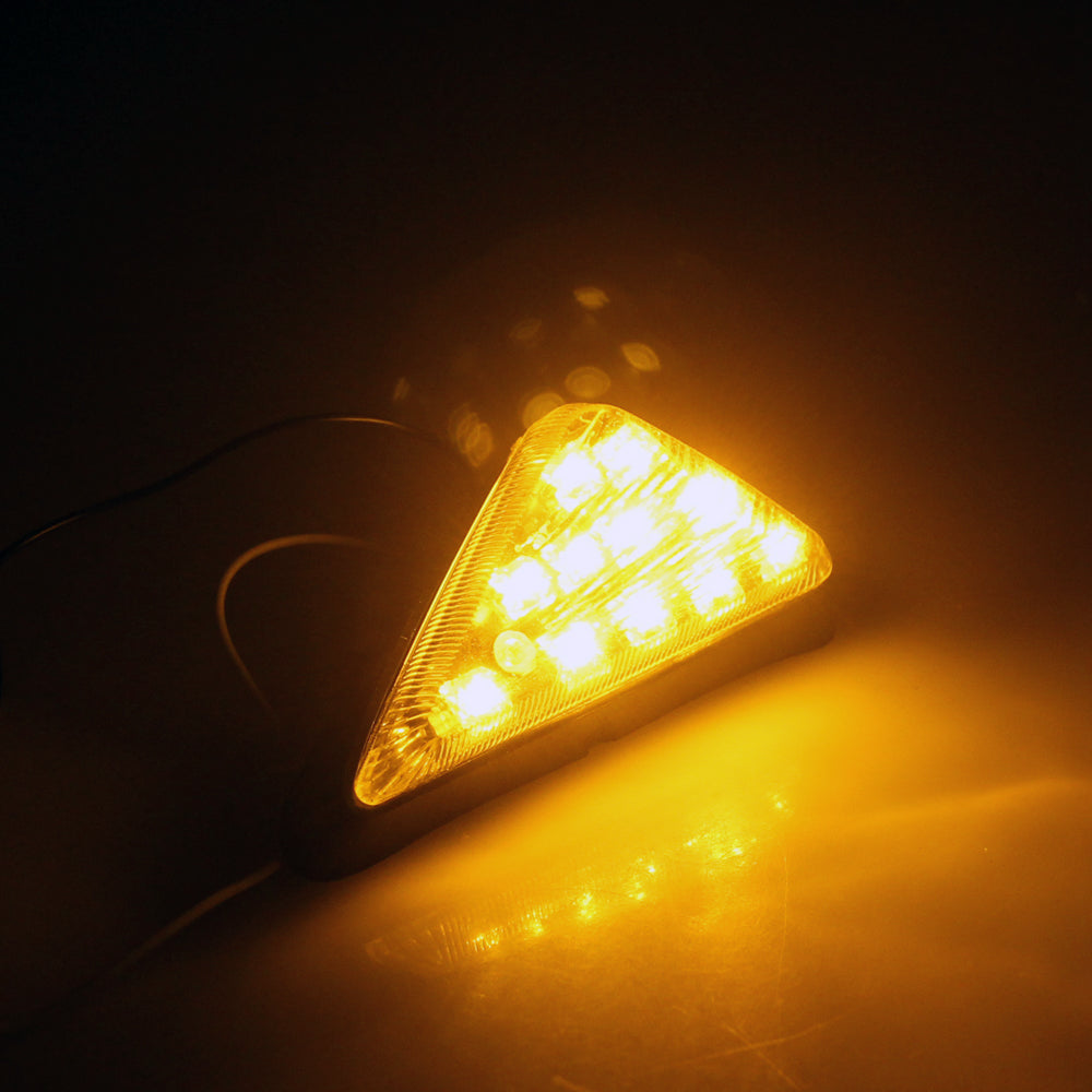 Honda CBR 600/F4i/929/1000 RR Yamaha R6 R1 Clear LED Flush Mount Turn Signal