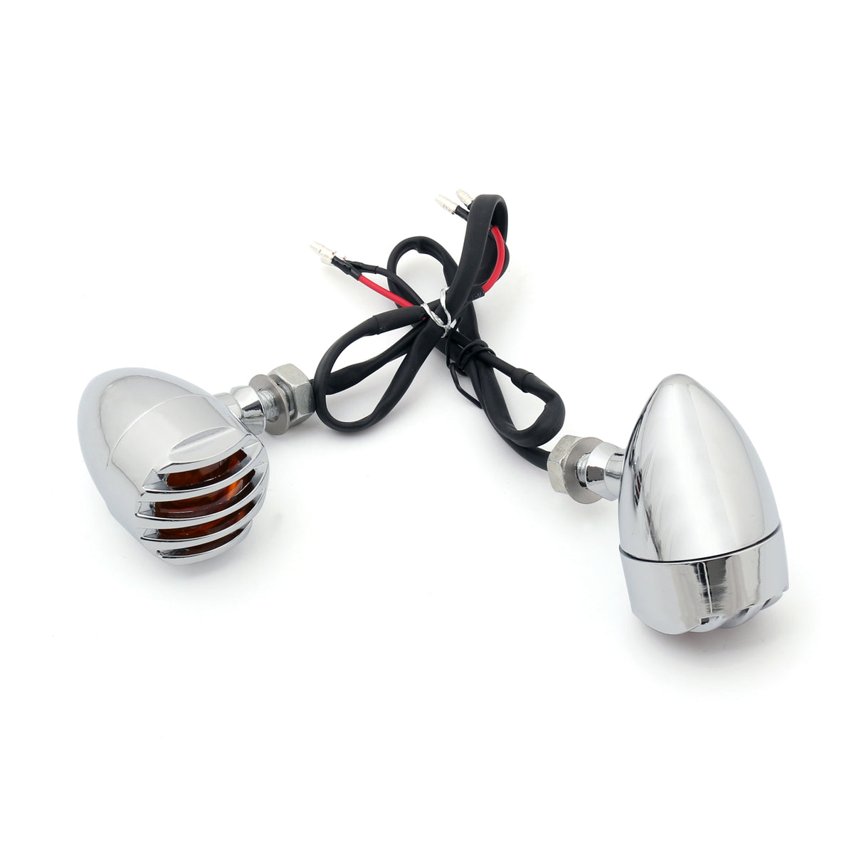 Harley Chopper Sportster Dyna Softail Chrome Turn Signal Blinker Indicator