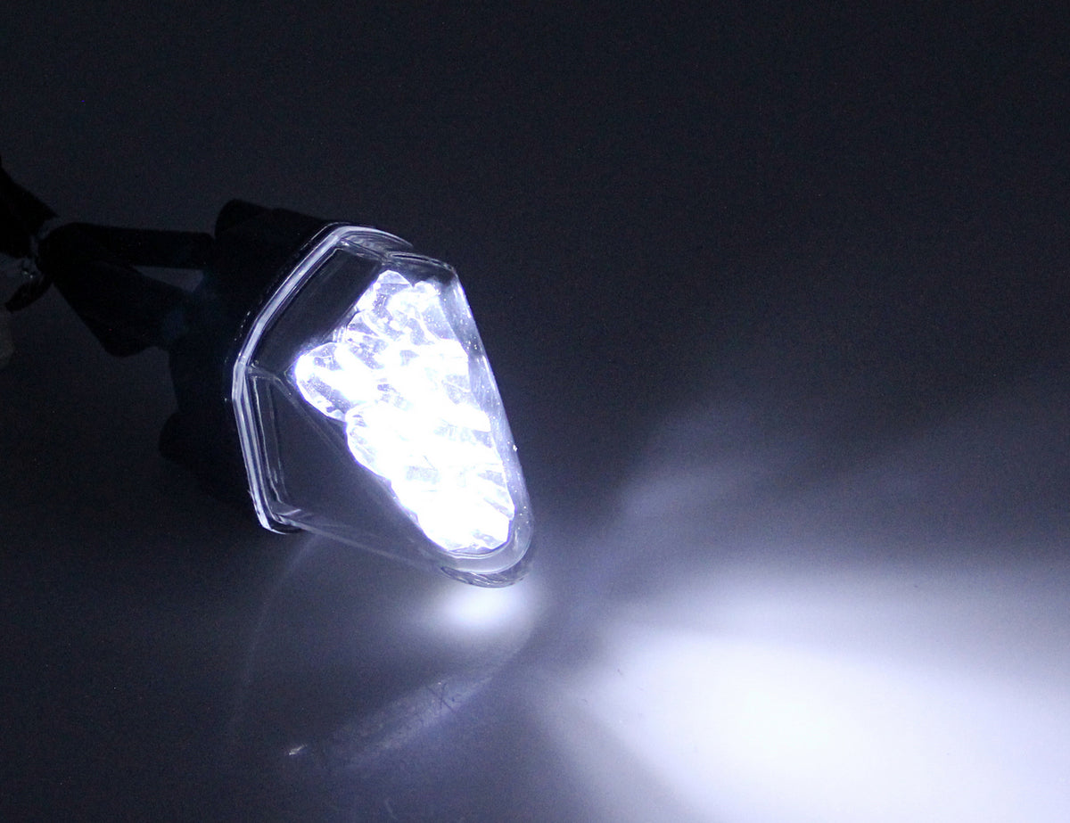 Yamaha YZF 600 R6 2006-2007 Clear LED Rear Night Running lights