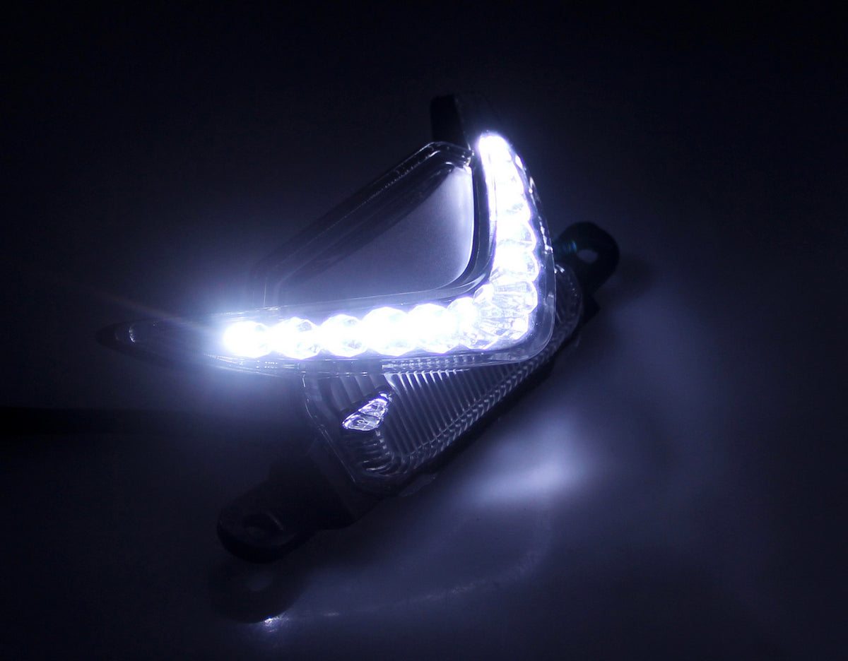 Honda CBR600RR 2007-2012 Clear LED Rear Night Running lights