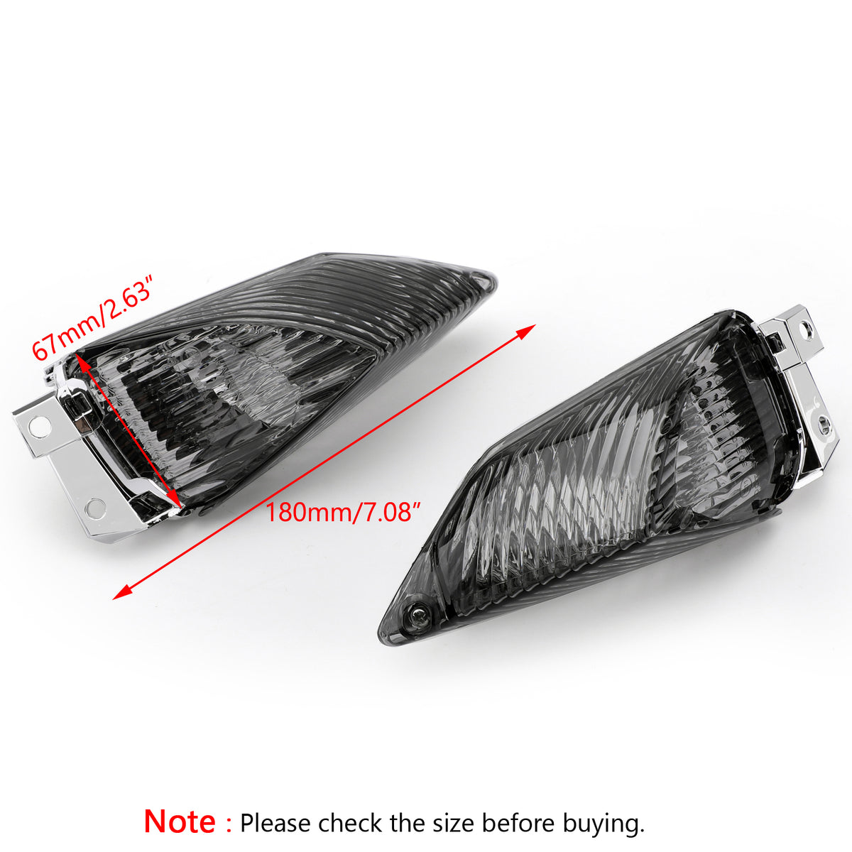 Suzuki GSXR1000 2009-2016 GSX-R600/750 2011-2024 Rear Turn Signals Lens