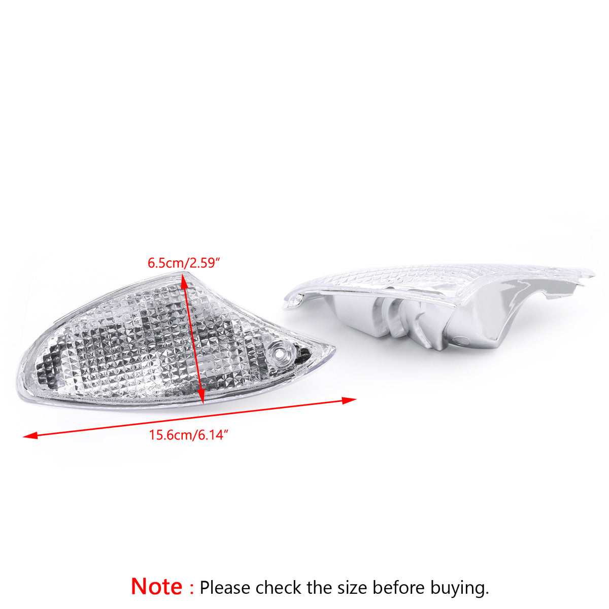 BMW K1200S BMW K1300S Clear Front Turn Signals Lens