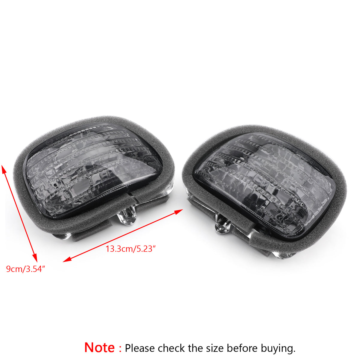 Honda GL1800 Goldwing 2001-2017 Smoke Front Turn Signals Lens