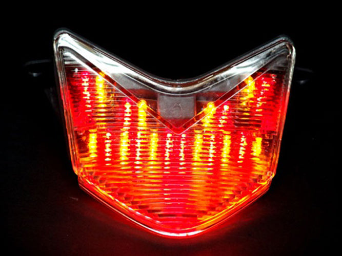 2006-2007 Kawasaki ZX-10R 2005-2006 ZX-6R 636 Z 750S Smoke Motorcycle LED TailLight