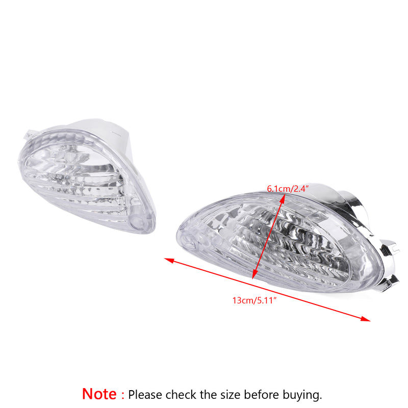 Suzuki Hayabusa GSXR1300 2008-2020 Clear Rear Turn Signals Lens