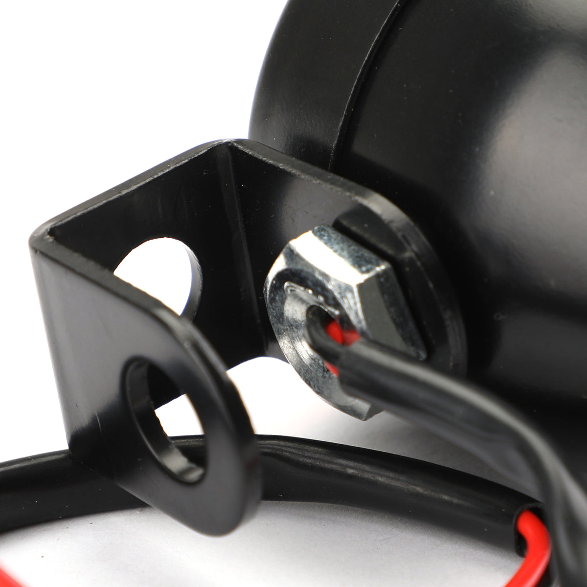 2x Universal Black Mini Turn Signal Light Vintage Motorcycle Bullet Bulb