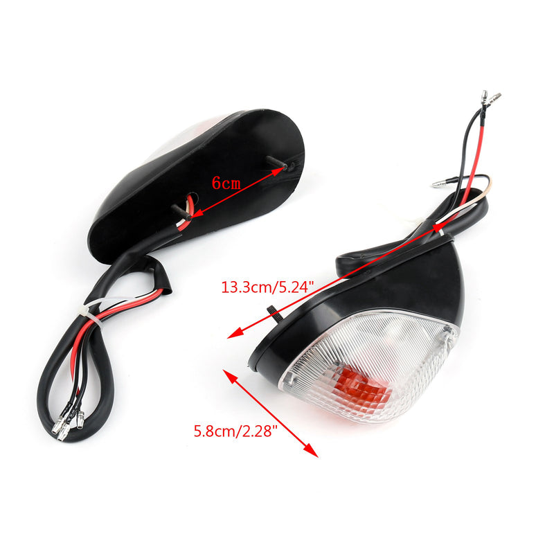 Kawasaki Ninja EX 250 1988-2007 Clear Front Turn Signals