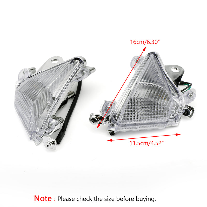 Kawasaki ZX10R 2004-2005 Clear Front Turn Signals Lens
