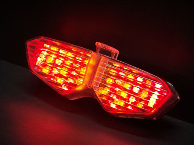 2003-2005 Yamaha YZF R6 2006-2009 R6S XTZ1200 Smoke Integrated LED TailLight Turn Signals