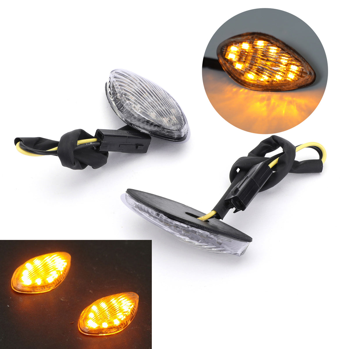 Honda CBR 600 F3/F4/F4i CBR 600 1000 RR CB 919 Clear Turn Signals