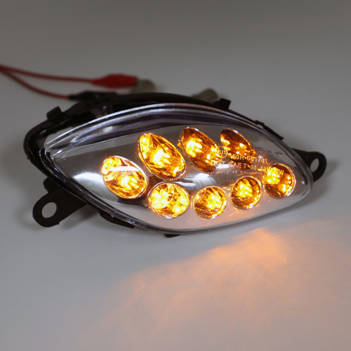 Suzuki Hayabusa GSXR1300 1999-2007 Clear Front Turn Signals