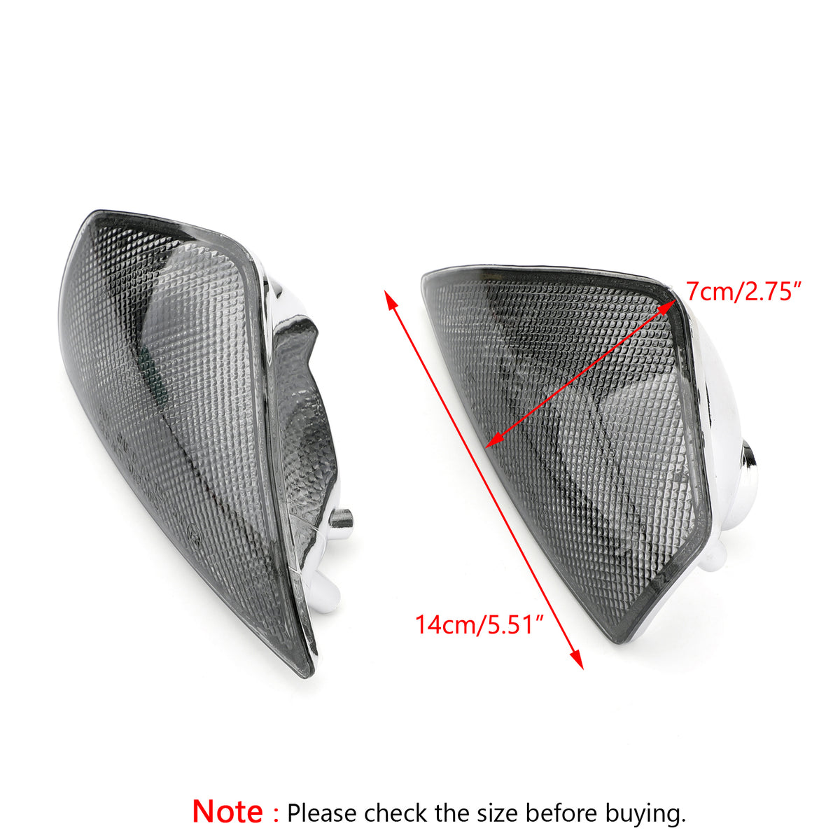 Ducati 749 999 2002-2006 Smoke Front Turn Signals Lens
