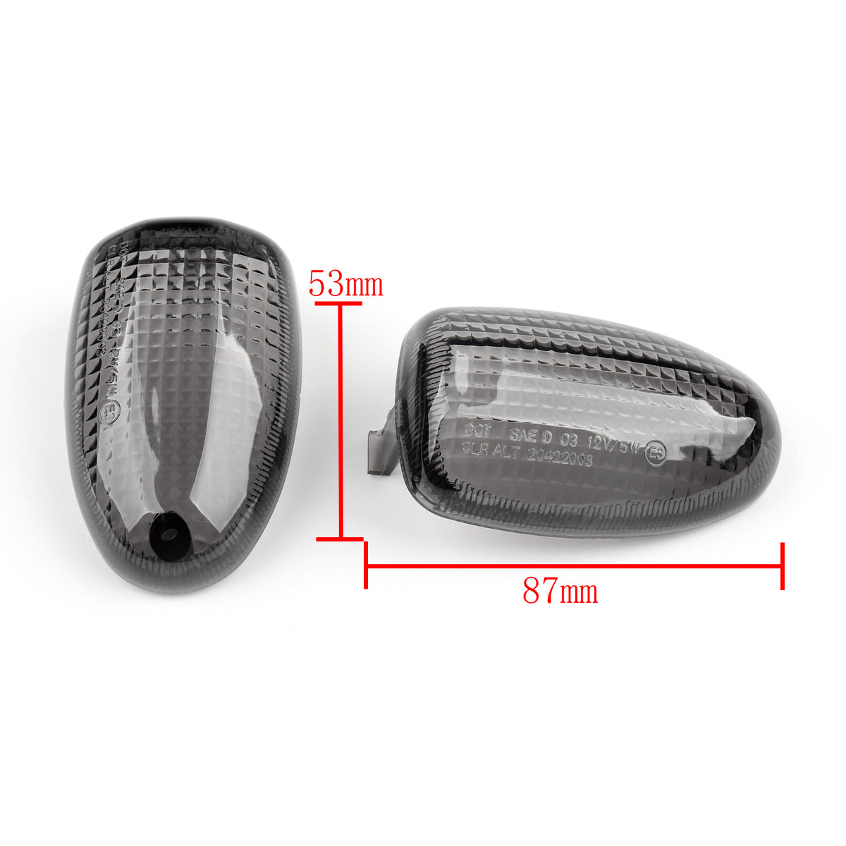 BMW K1200RS 1997-2004 R1150R R1150GS R1200C B Front Turn Signals Light Lenses