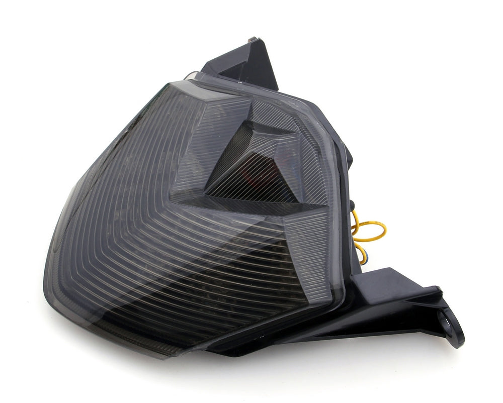 Kawasaki Z750 Z1000 ZX6R ZX10R Smoke Integrated LED TailLight Turn Signals