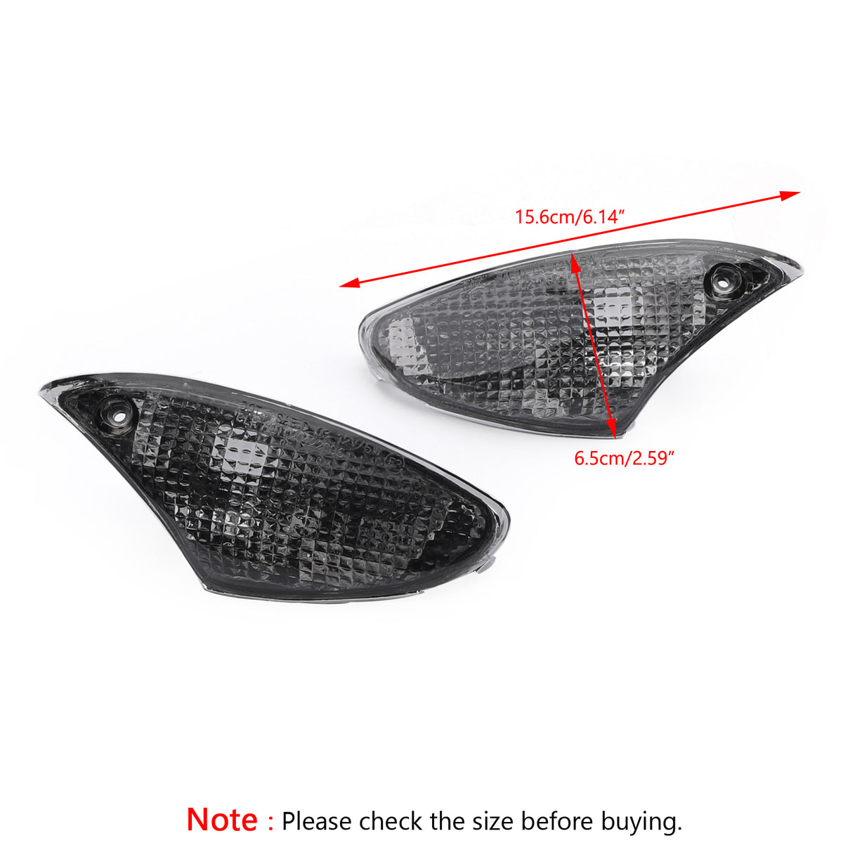 BMW K1200S BMW K1300S Smoke Front Turn Signals Lens