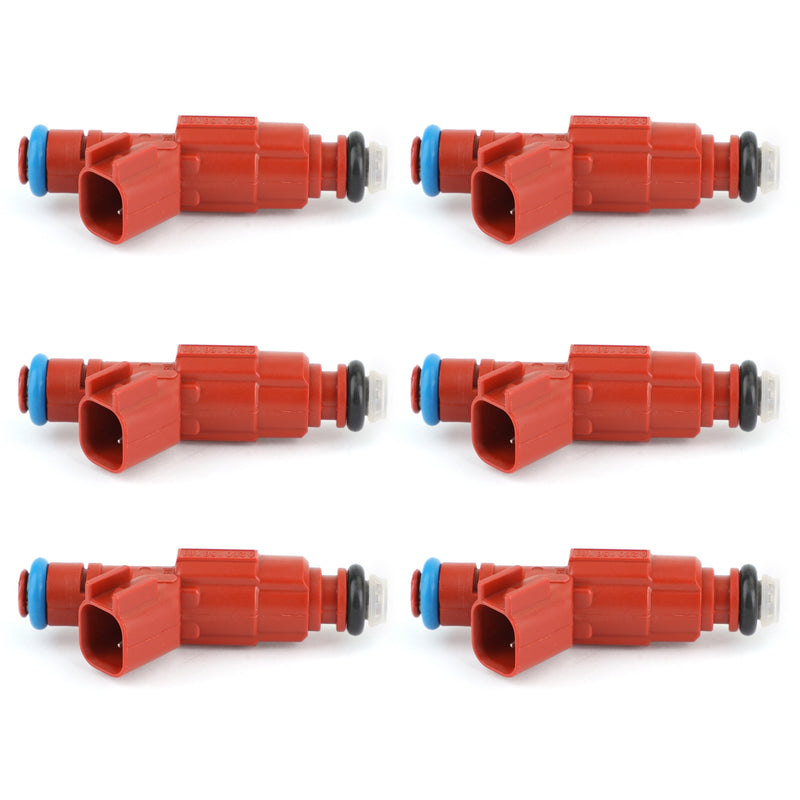 Wrangler Mustang 0280156161 6PCS 12-hole Fuel Injectors Replacement