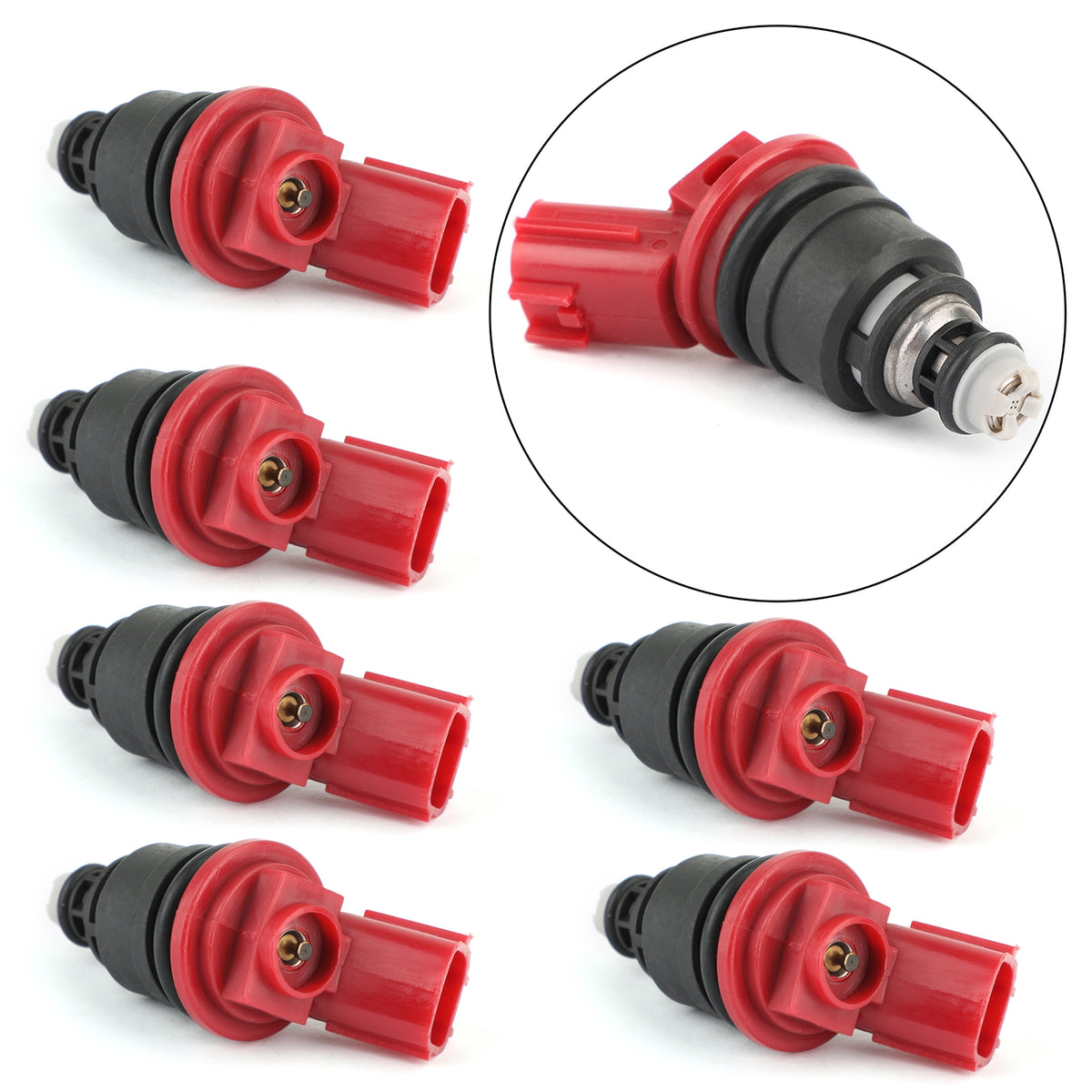 Infiniti I30 1996-1999 Fit Nissan Maxima 1992-1999 6PCS Fuel Injectors 16600-96E01