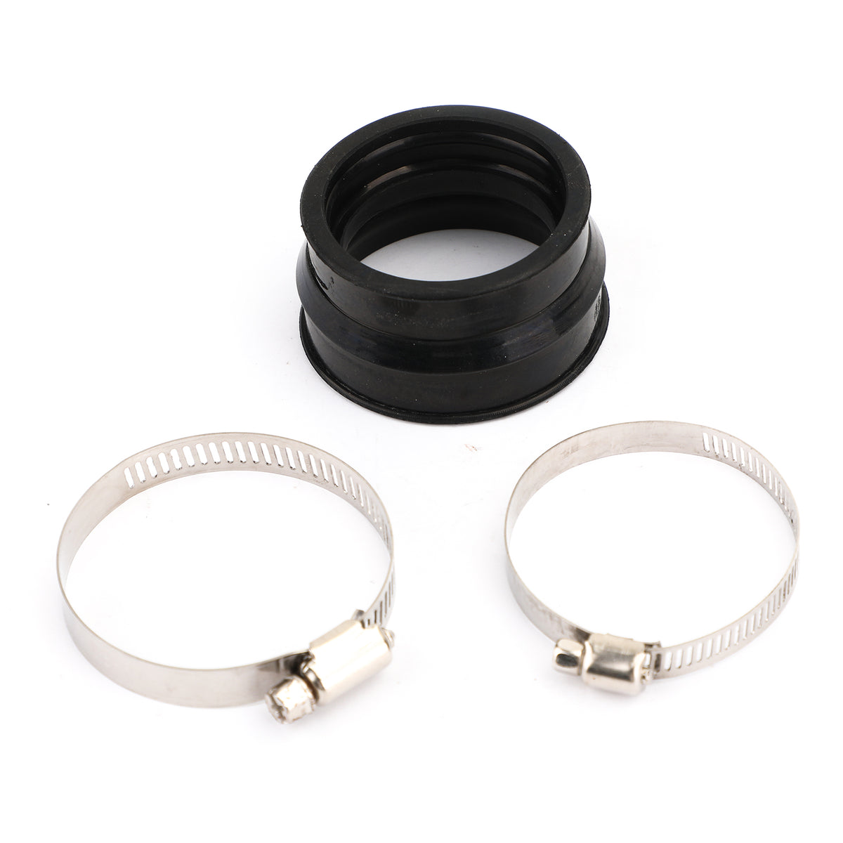 2000-2007 Can-Am Bombardier DS650 Rubber Carburetor Boot Flange W/Clamps