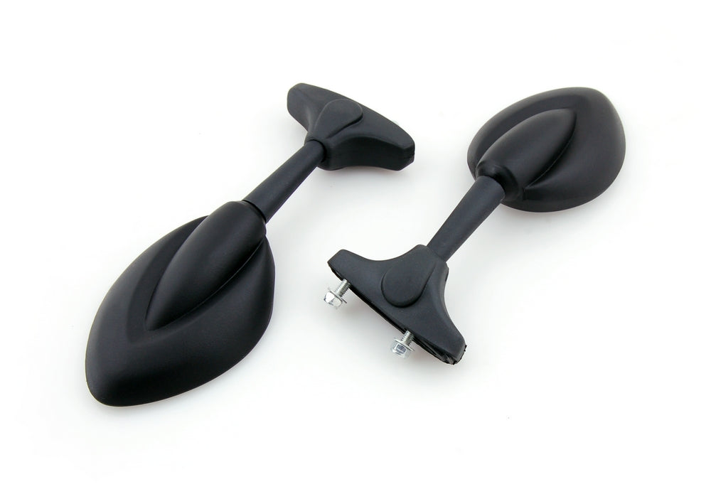 Honda Kawasaki Suzuki Yamaha Ducati Black Universal Moto Mirror Mirrors