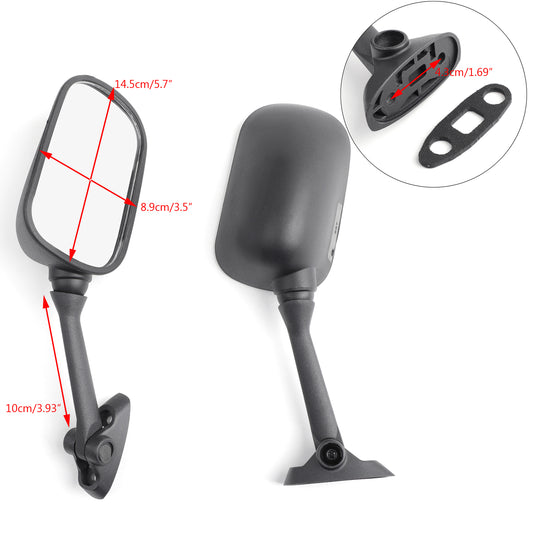 Suzuki GSXR 1000 SV 650/1000 2003-2006 Black Rearview mirror Mirrors