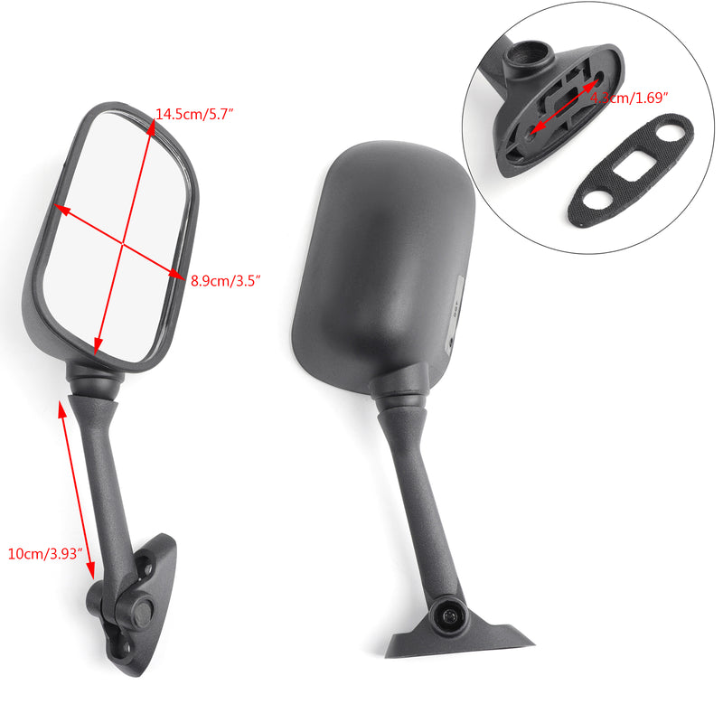 Suzuki GSXR 1000 SV 650/1000 2003-2006 Black Rearview mirror Mirrors