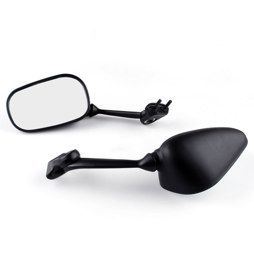 Yamaha YZF R6 2008-2010 Black Racing Mirror Mirrors